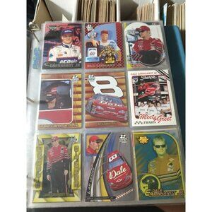 Dale Earnhardt Jr. Nascar 9 Card Lot